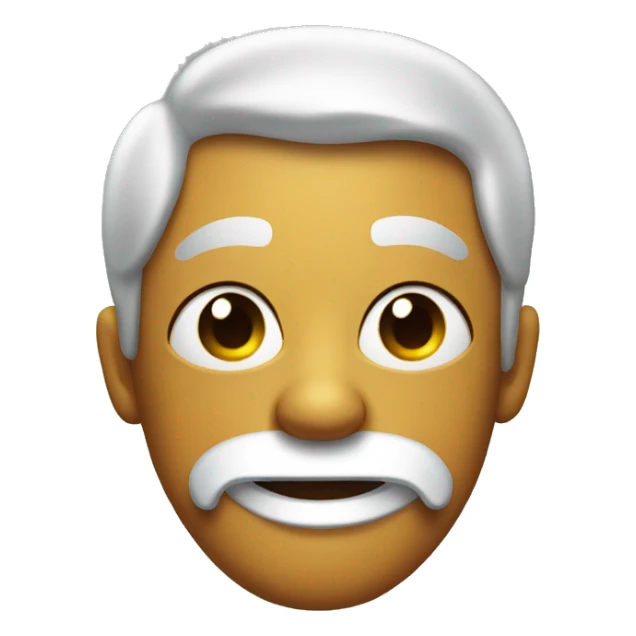 Smirking with sock in mouth sticker