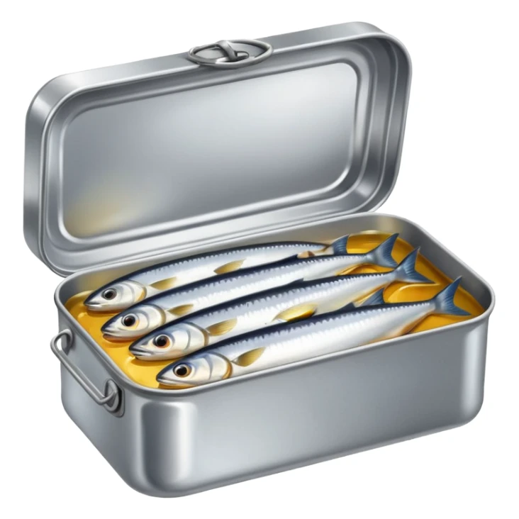 tin of sardine sticker