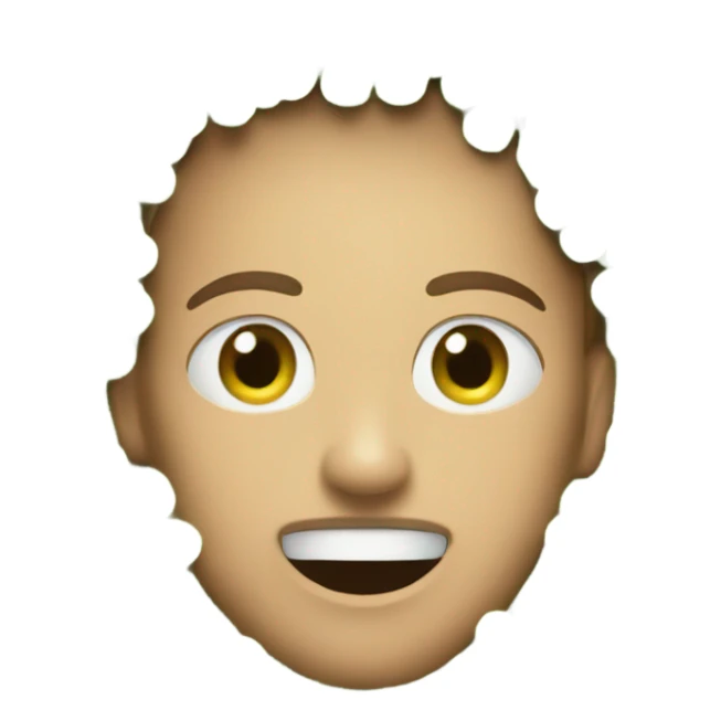 Mouth full of peas sticker