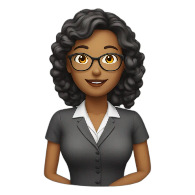 beautiful Teacher woman sticker