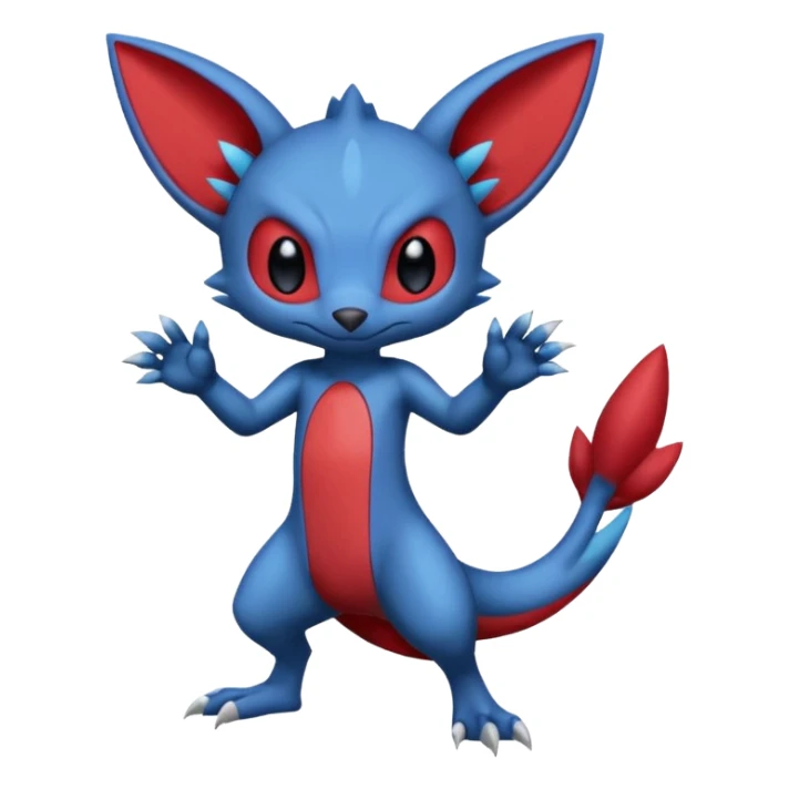Scizor-Stitch-Sneasel-fusion (full body) sticker