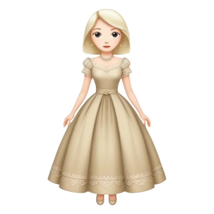 among the rich, a high-class wife has delicate hands and impractical dress to indicate that she is both useless and expensive, a testament to her husband’s success. sticker