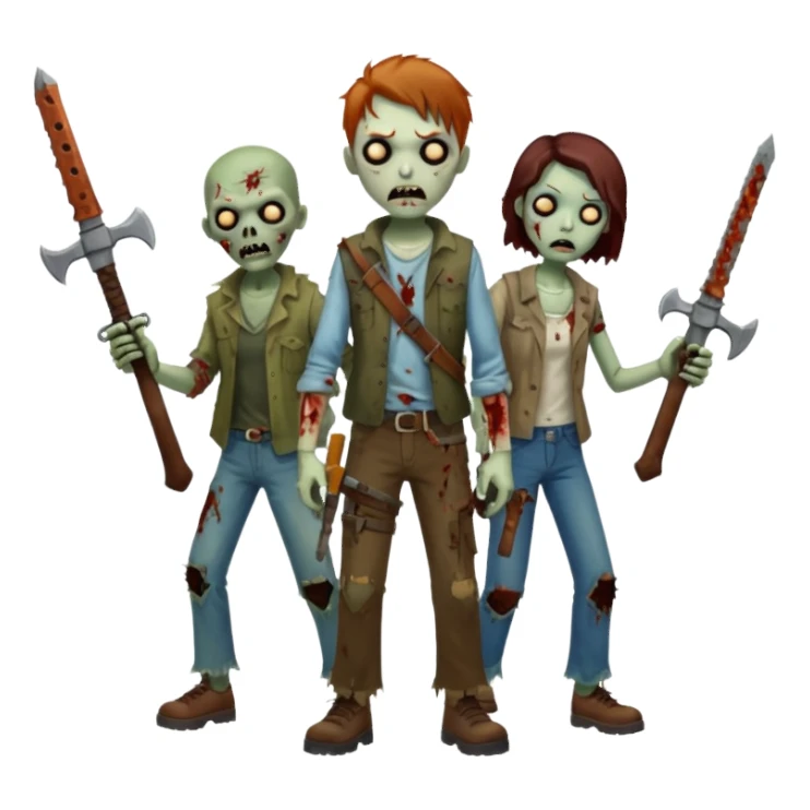 Call of duty Zombies con armas  sticker