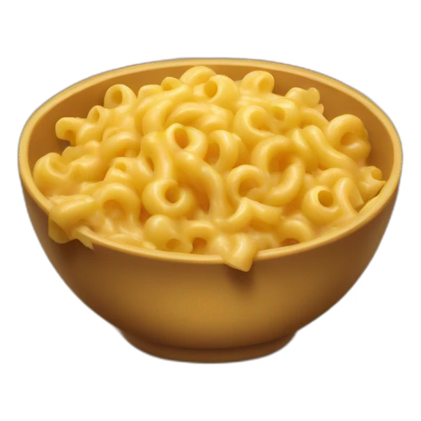 A juicy bowl of Mac and cheese sticker