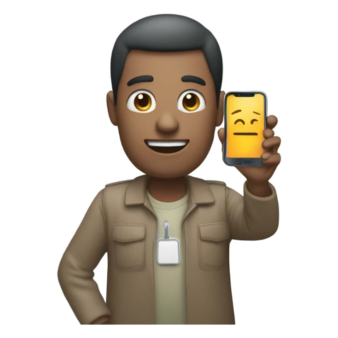 Me updating my phone  sticker