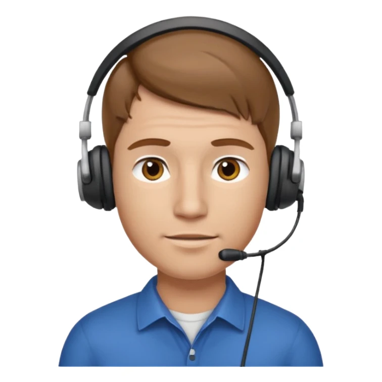 guy with light brown hair fair skin round and broad shoulders, at work IT GUY - LIGHTER SKIN, BIGGER GUY sticker