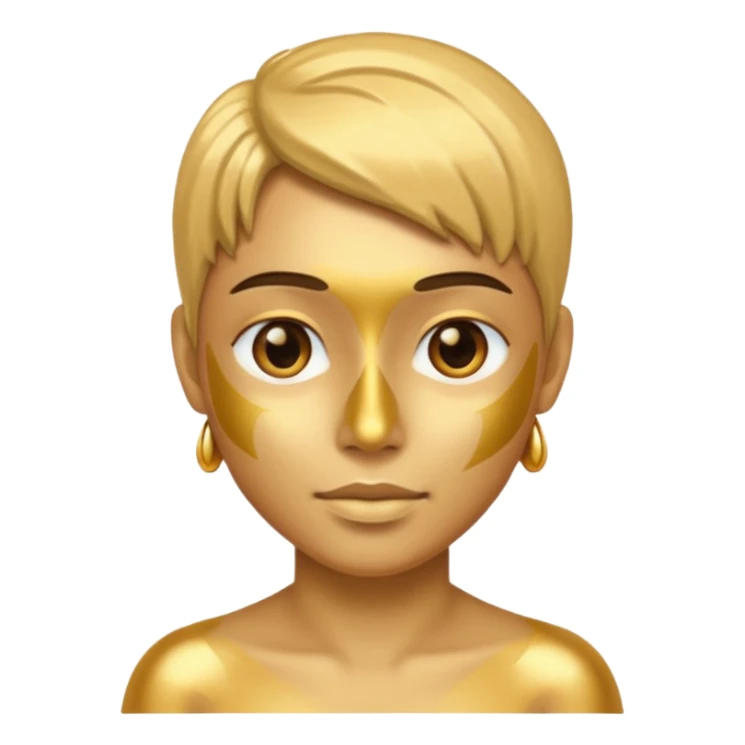 this image but gold sticker