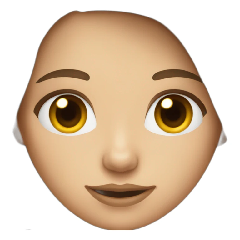 Caucasian girl with long brown hair using macbook sticker