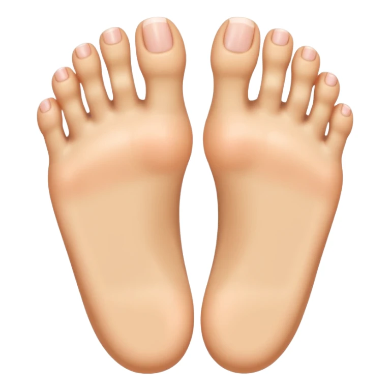 One foot with four toes sticker