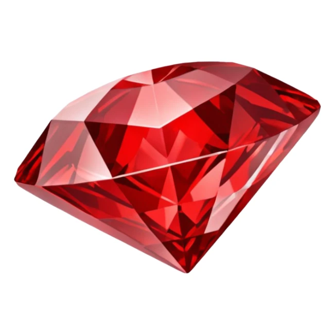 Red Diamond Crystal with "RED" written in the centerRed Diamond Crystal with "RED" written in the center sticker