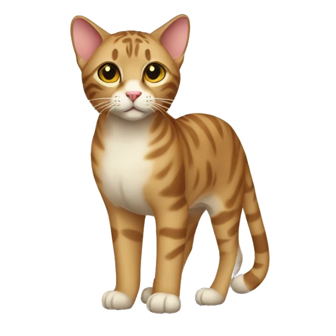 Serengeti Cat Full Body sticker