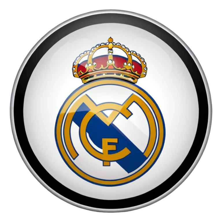 Real Madrid logo sticker