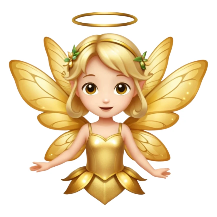 My lil Tinkle Fairy  sticker