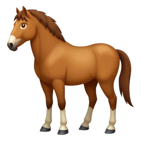 Horse of the jungle sticker