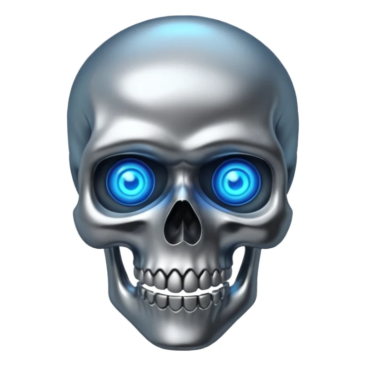 Smart skull sticker