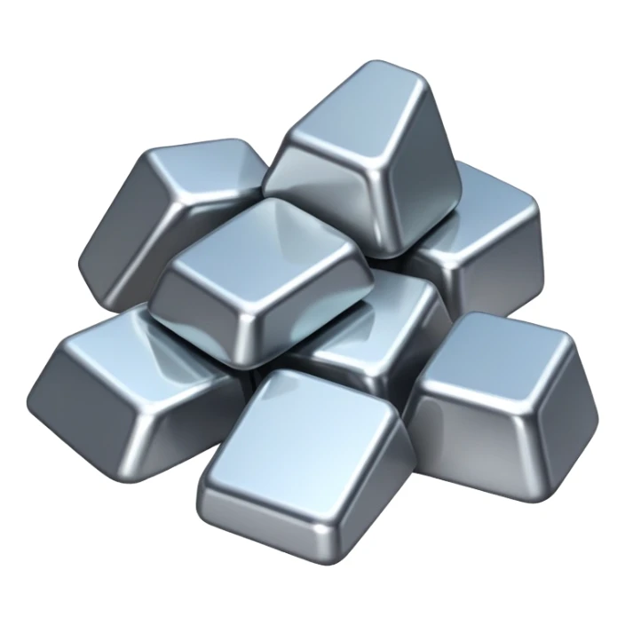 pieces of rare earth metals sticker