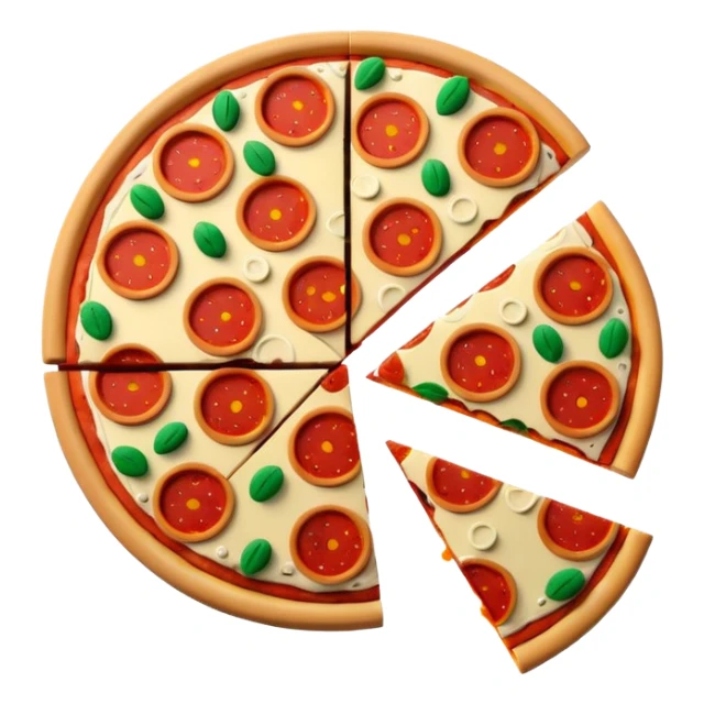 Lego pizza sticker