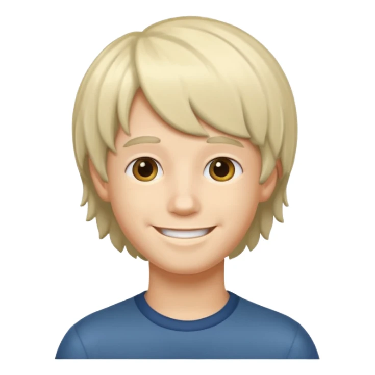 Make the girl in the middle a boy with a wig on sticker