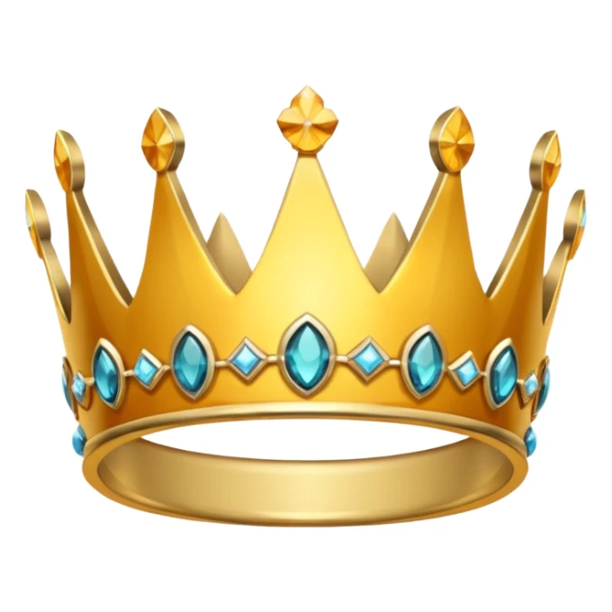 Une couronne pour un fondateur sticker