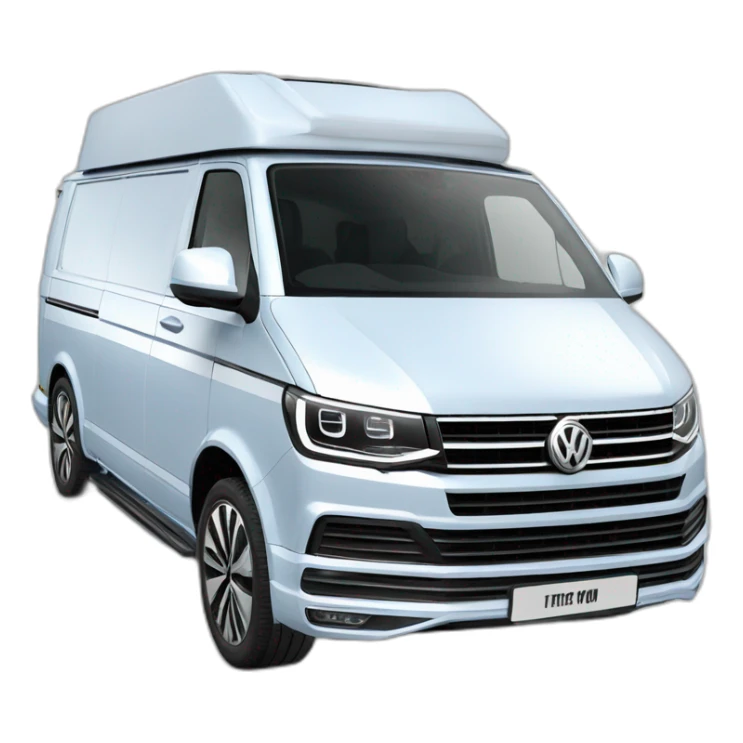 VW T6.1 California camper blue white sticker