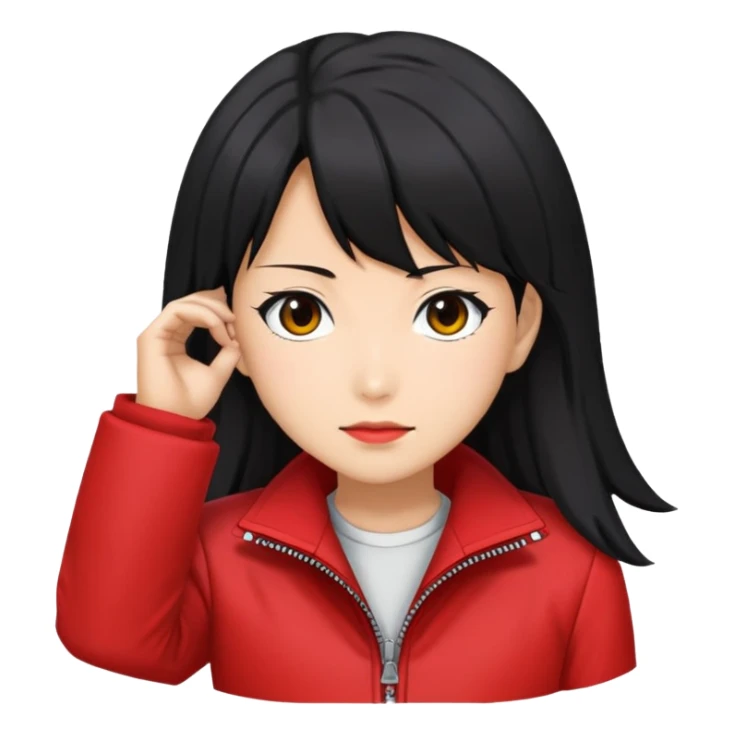 Misato Katsuragi from "Neon Genesis Evangelion" sticker