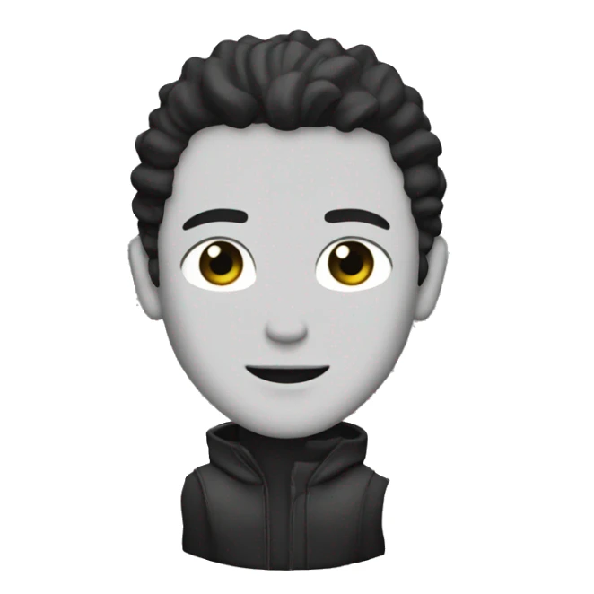 mike de tokyo revengers mais en black sticker