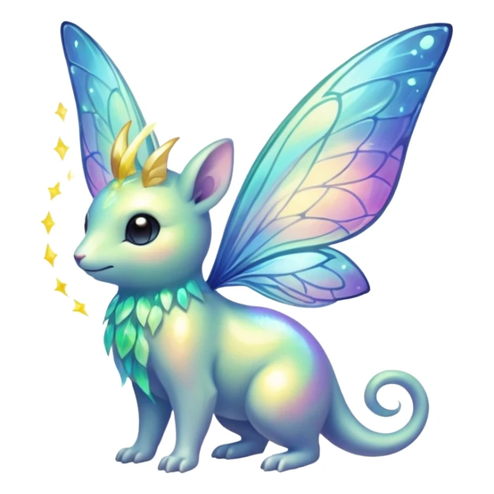 Light-type Fairy-type Fakémon-animal-creature sticker