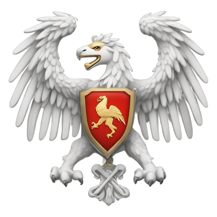 Crest for the house of Griffin-Boehm sticker