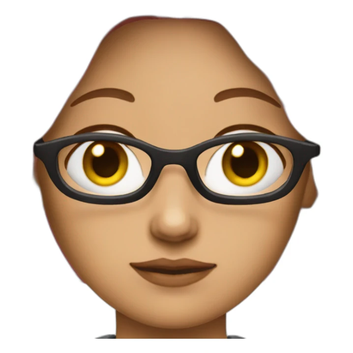 daria ketelaars with pink hair sticker