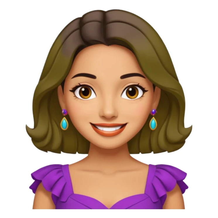 tạo cho tôi nhân vật mirabel trong encanto sticker
