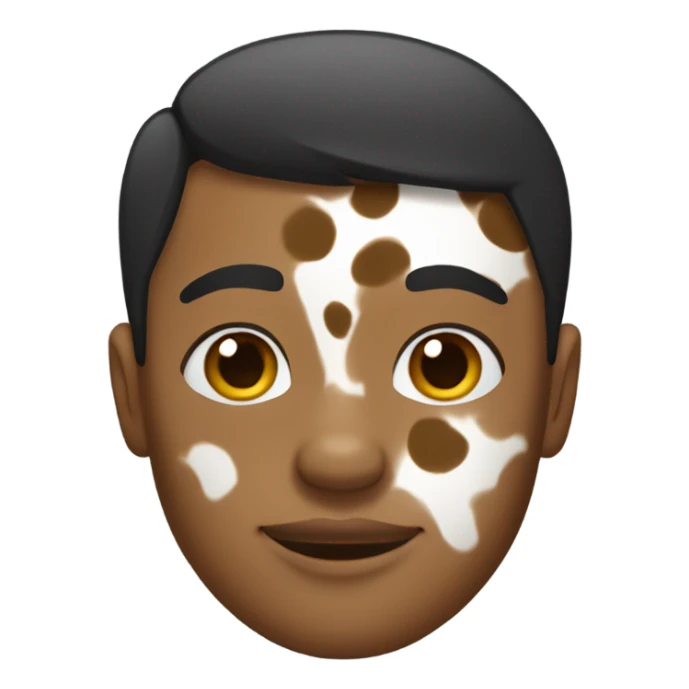 Light brown skin with Dalmatian  sticker