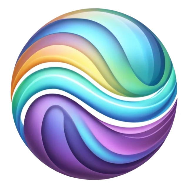 Elegant energy orb with floating tie or bowtie element inside, masculine style inspiration, soft radiating waves sticker