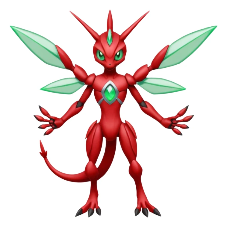 Inteleon-Scizor-Pokémon-Fusion, full body sticker