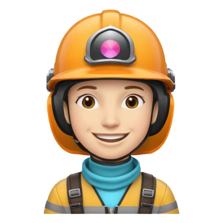 Colorful Helmeted Traveler sticker