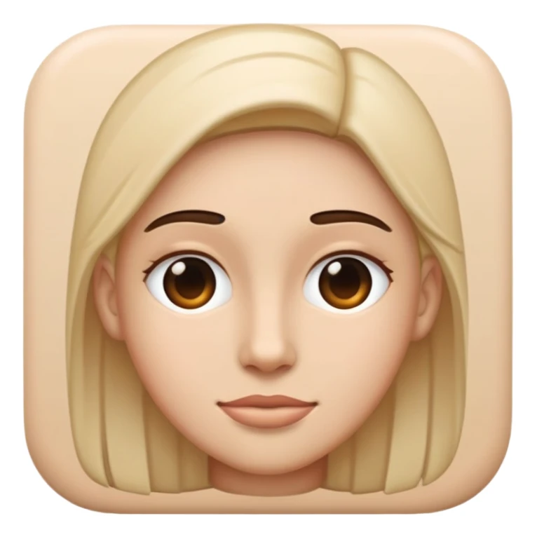 realistic portrait of individual sticker