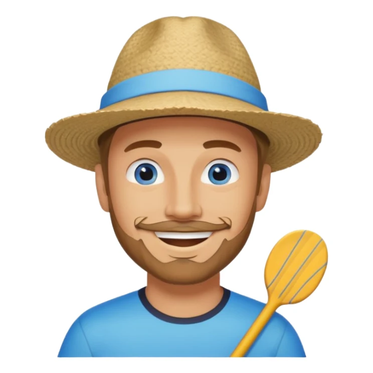 baddle boarding buddies  male sticker