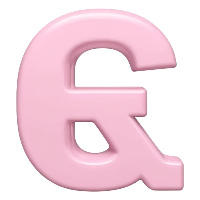 Netflix aesthetic "N" in pastel pink sticker