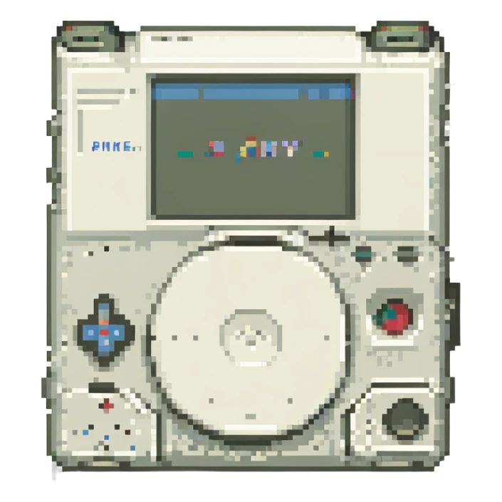 белый плеер Sony, no background sticker