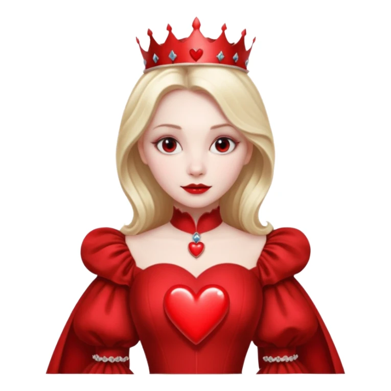 Red Queen from Alice in Wonderland movie sticker