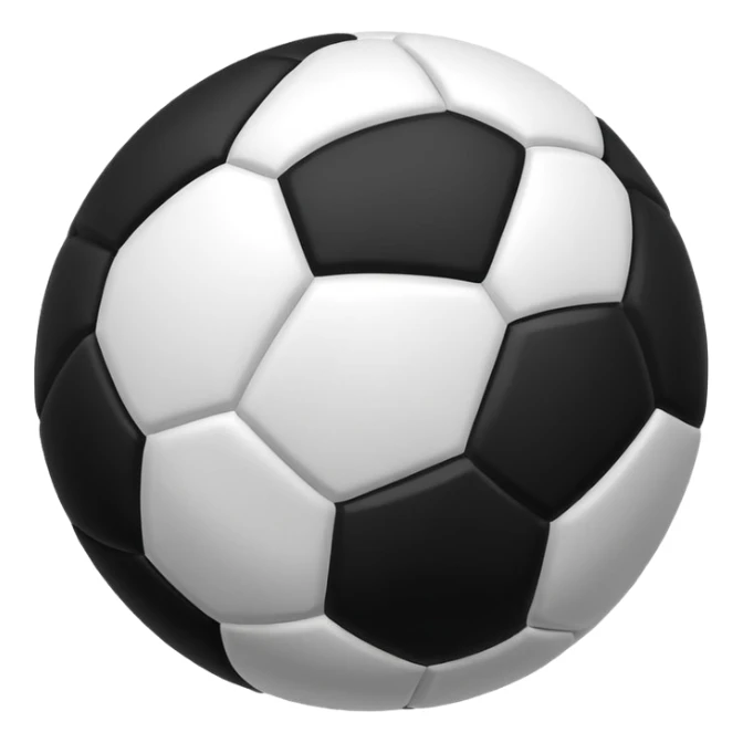 Un balón de básquet blanca y negra sticker