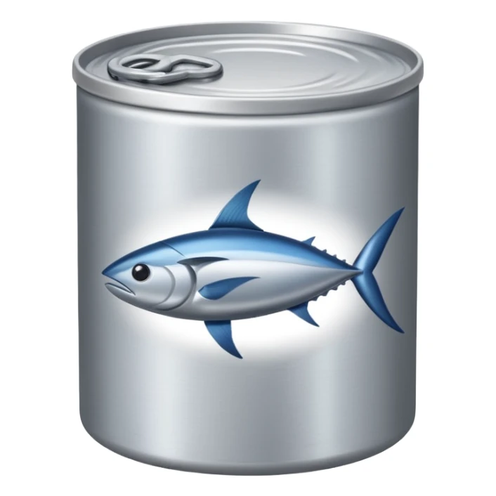 create a can of tuna emoji sticker