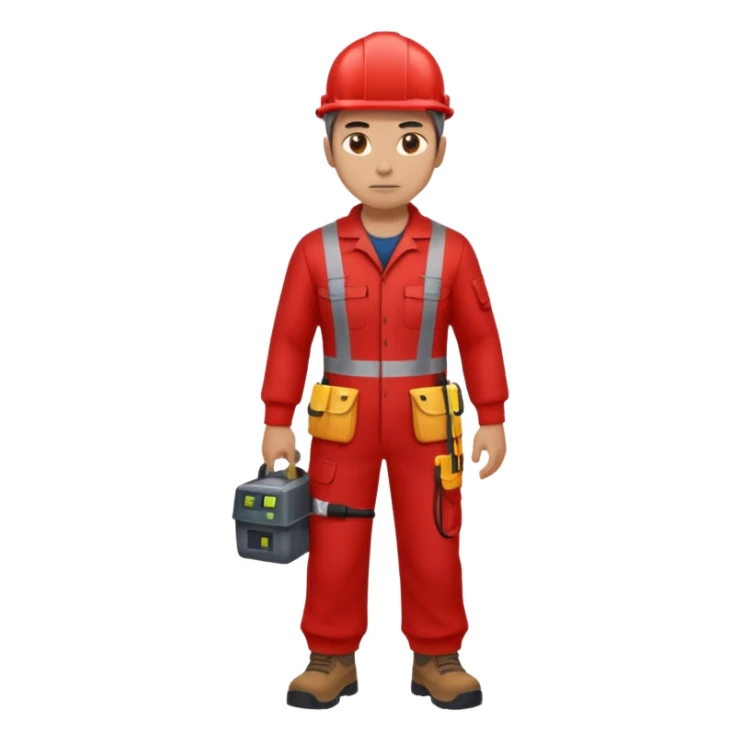 full bady red electrshn badass sticker