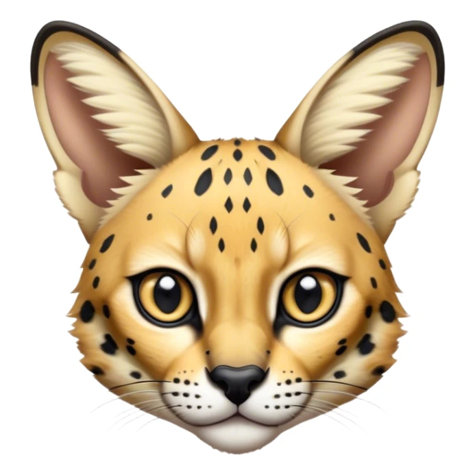 Serval-Genet-hybrid sticker