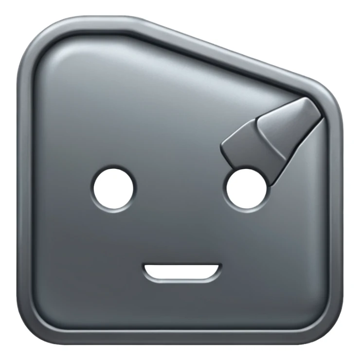 piece of iron sticker