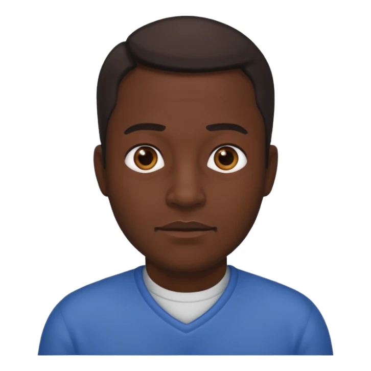 family dark skin one fatehr sticker