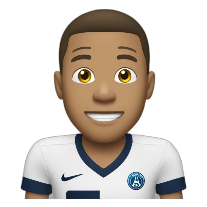 kylian mbappé singing a song sticker