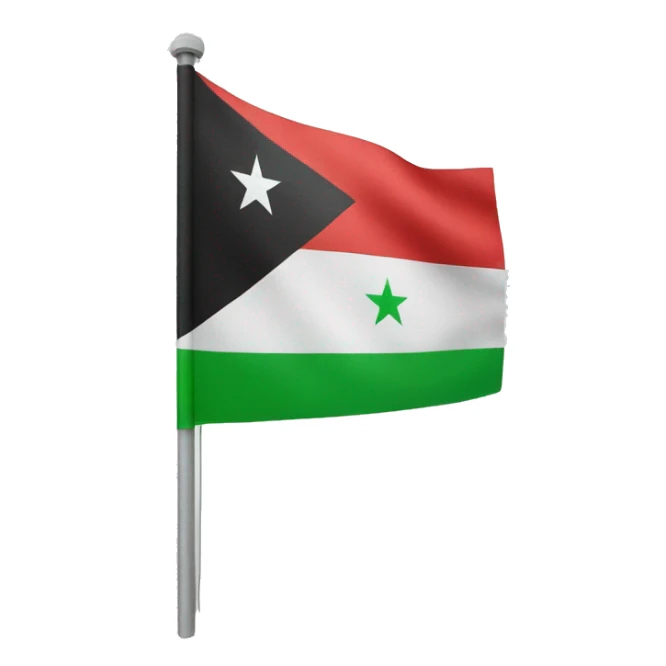 Syrian flag sticker