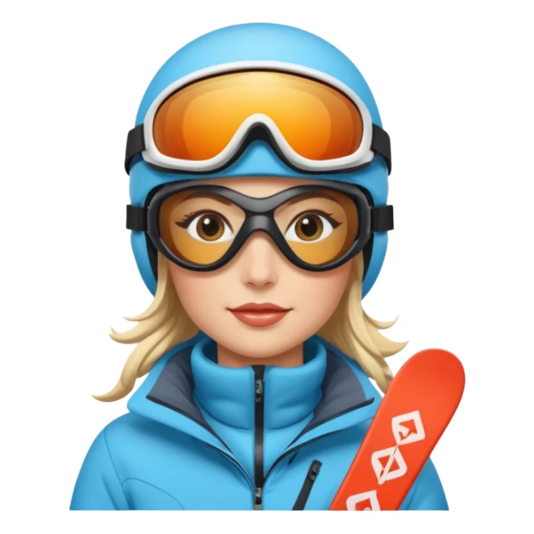 Woman Skiing, Background Matterhorn Matterhorn sticker