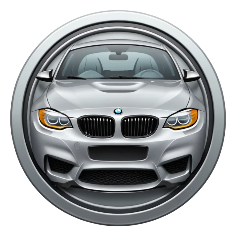 BMW icon sticker