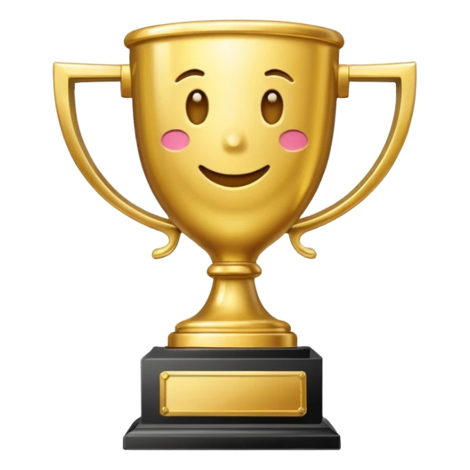 u took all the words off the bottom. y did u take Participation Trophy off the base sticker